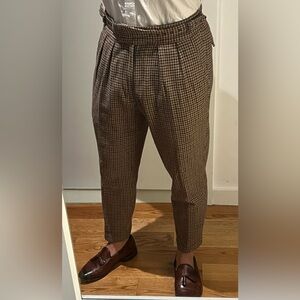 Todd Snyder Houndstooth Wool Pant